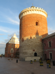 Donjon der Burg